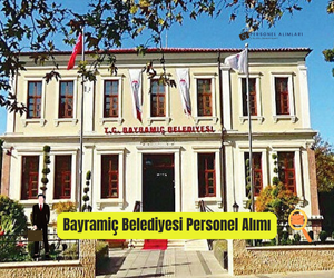 Çanakkale Bayramiç Belediyesi Personel Alımı 2025