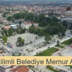 Düzce Çilimli Belediyesi Personel Alımı 2025