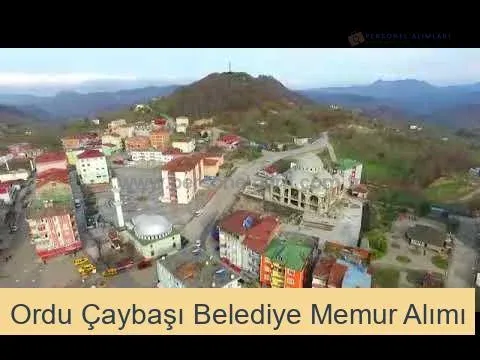 Ordu Çaybaşı Belediyesi Personel Alımı 2025