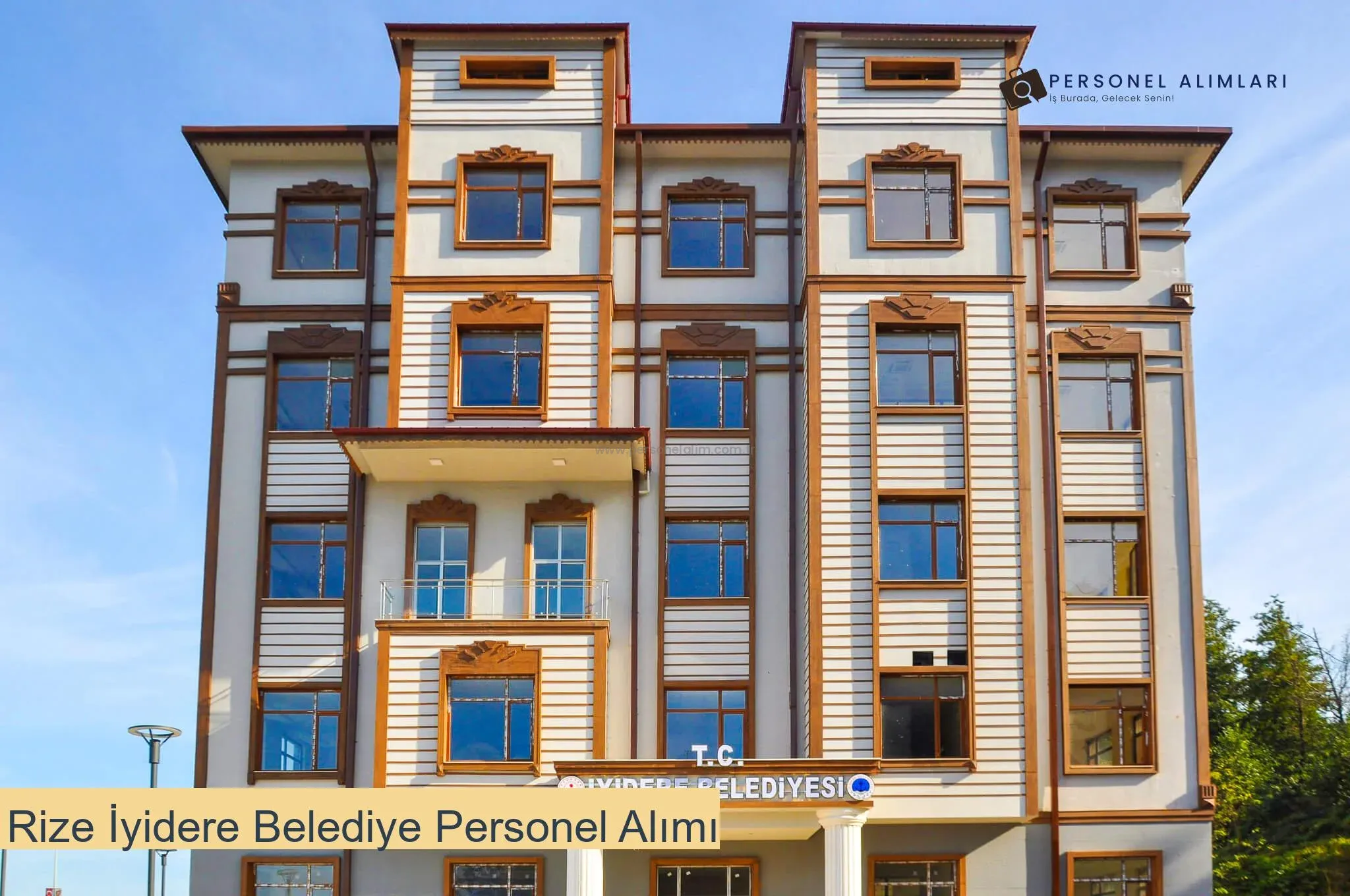 Rize İyidere Belediyesi Personel Alımı 2025