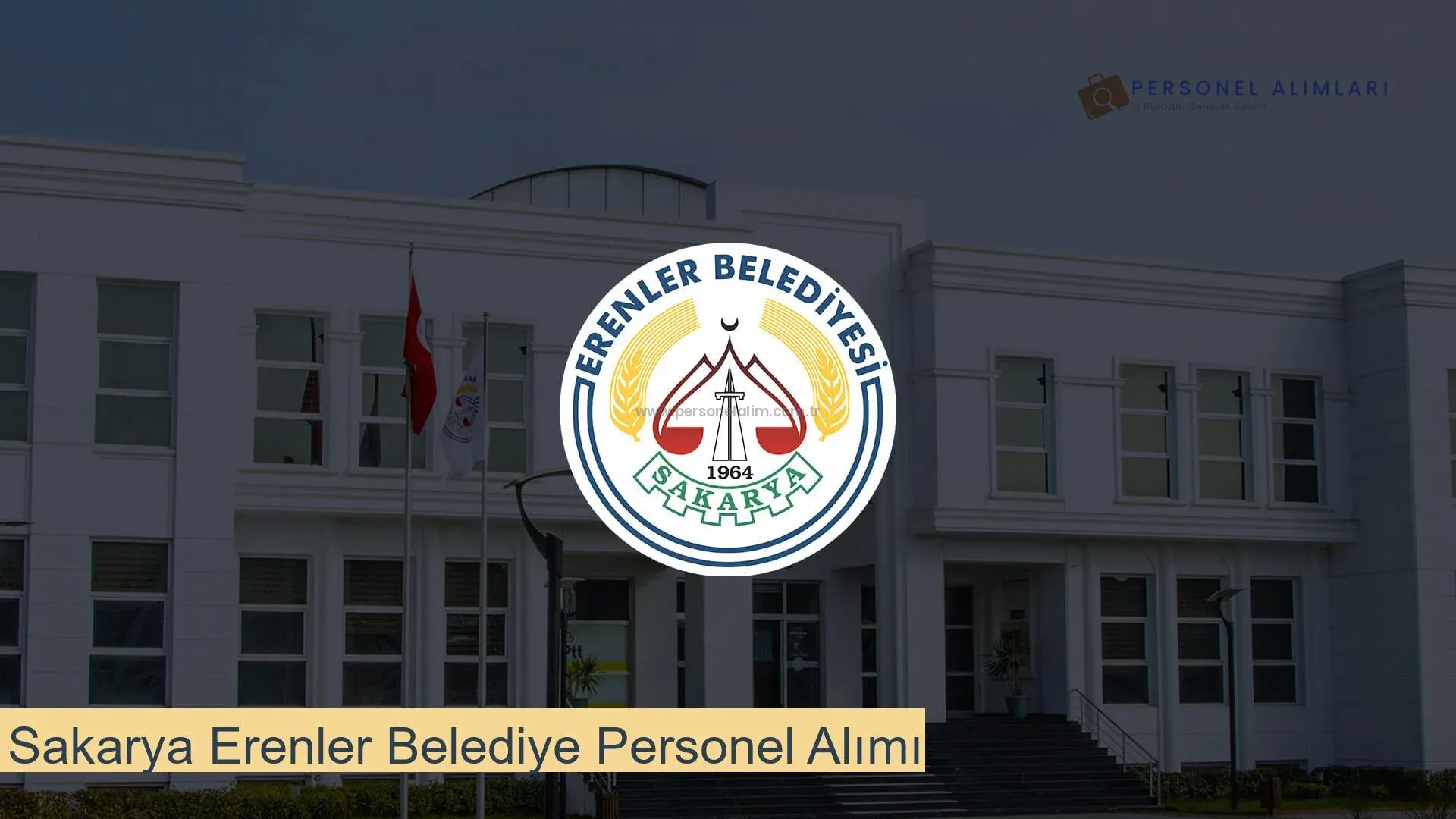 Sakarya Erenler Belediyesi Personel Alımı 2025