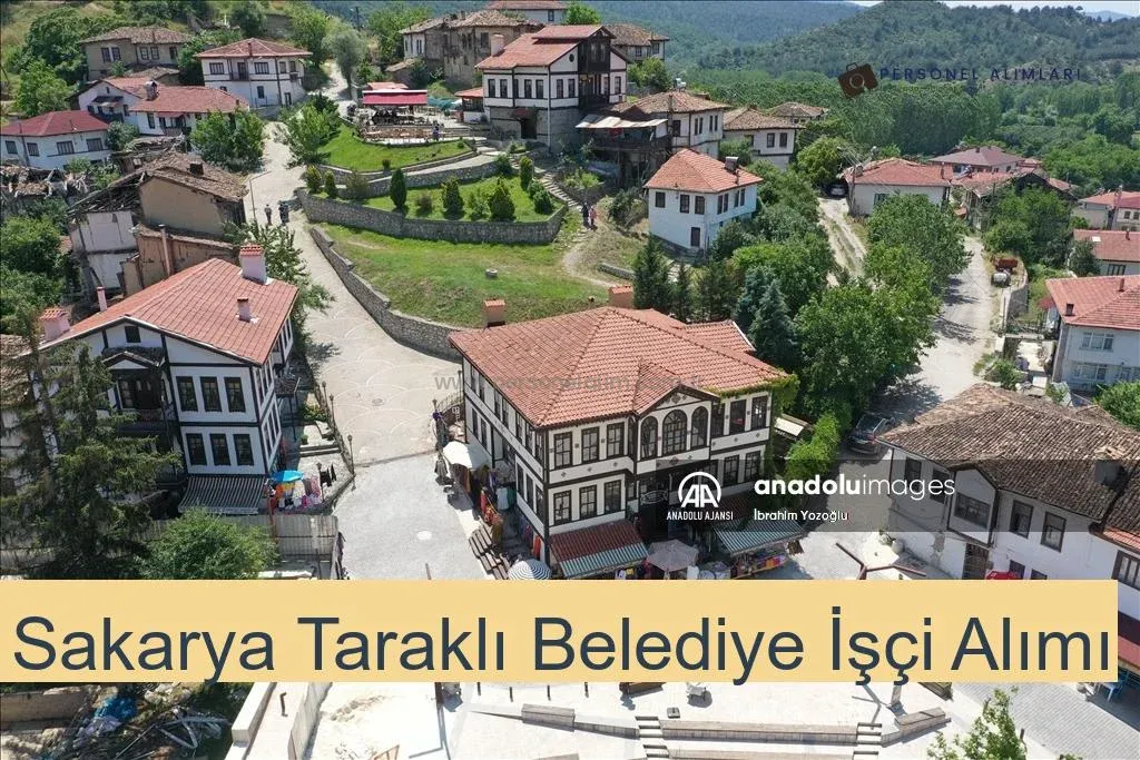 Sakarya Taraklı Belediyesi Personel Alımı 2025