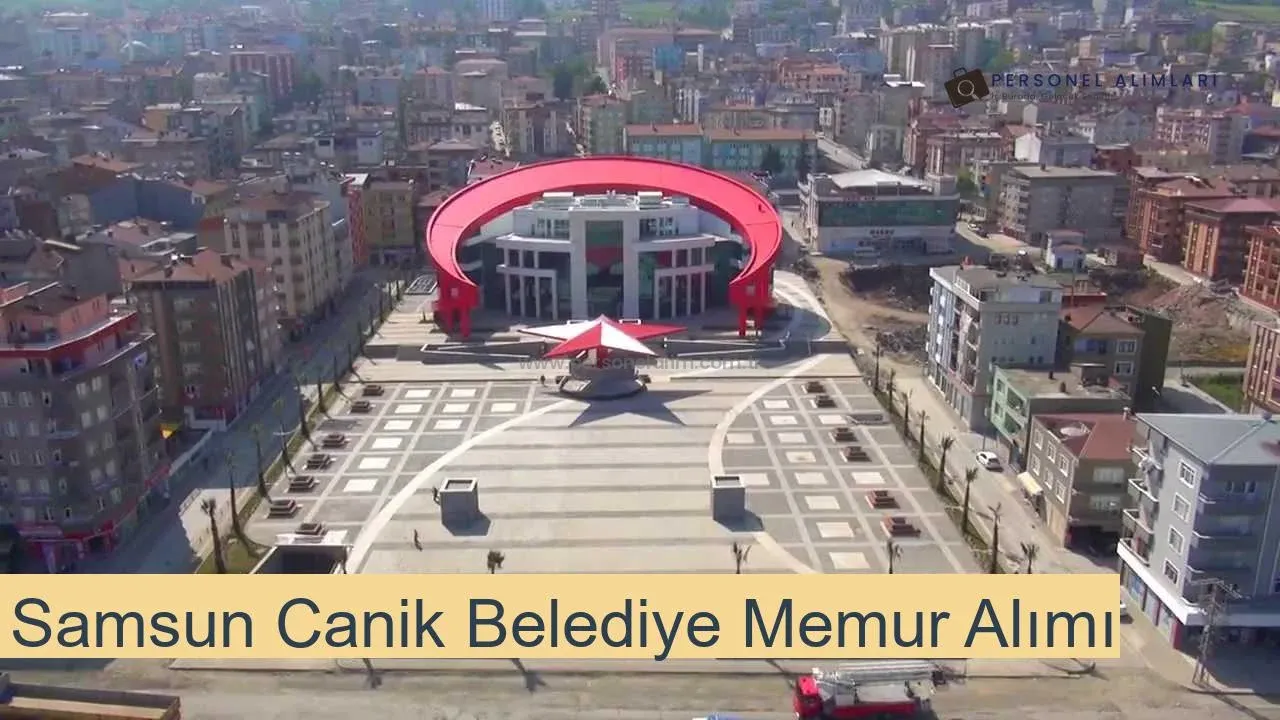 Samsun Canik Belediyesi Personel Alımı 2025