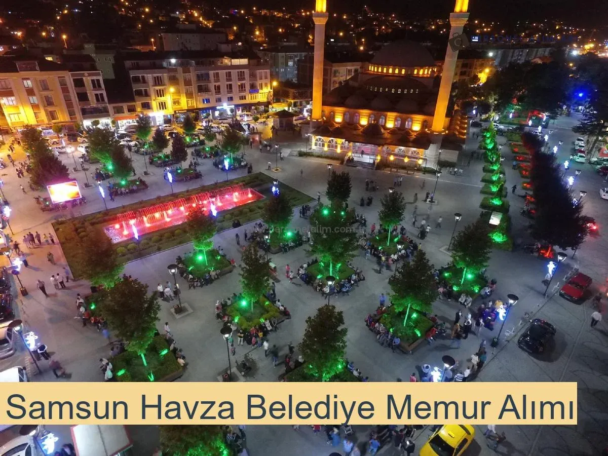 Samsun Havza Belediyesi Personel Alımı 2025