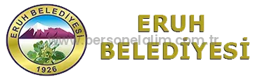Siirt Eruh Belediyesi Personel Alımı 2025