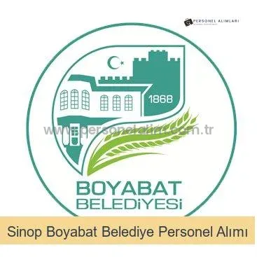 Sinop Boyabat Belediyesi Personel Alımı 2025