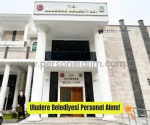 Şırnak Uludere Belediyesi Personel Alımı 2025
