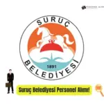 Şanlıurfa Suruç Belediyesi Personel Alımı 2025