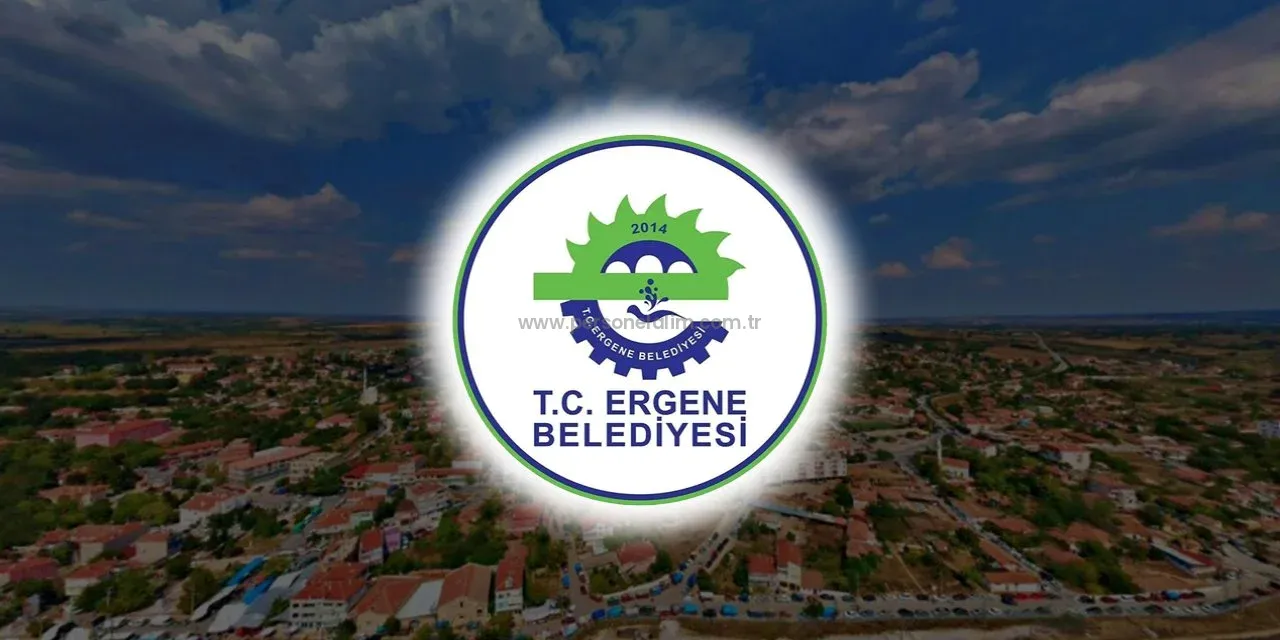 Tekirdağ Ergene Belediyesi Personel Alımı 2025