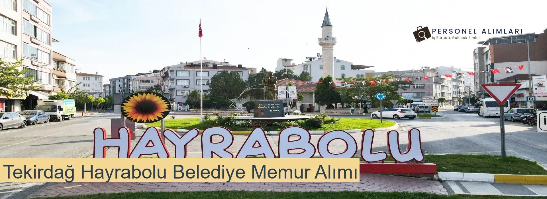 Tekirdağ Hayrabolu Belediyesi Personel Alımı 2025