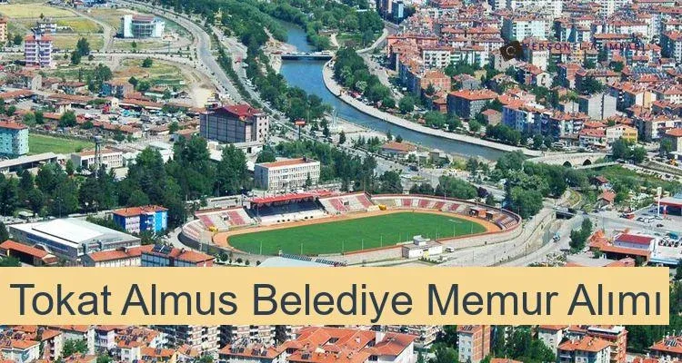 Tokat Almus Belediyesi Personel Alımı 2025