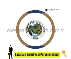 Uşak Karahallı Belediyesi Personel Alımı 2025