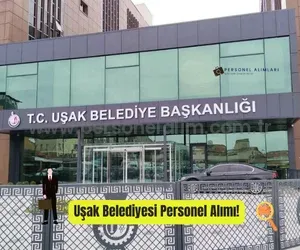 Uşak Merkez Belediyesi Personel Alımı 2025