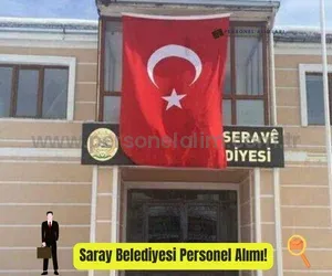 Van Saray Belediyesi Personel Alımı 2025