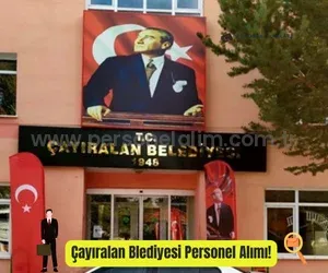 Yozgat Çayıralan Belediyesi Personel Alımı 2025