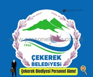 Yozgat Çekerek Belediyesi Personel Alımı 2025