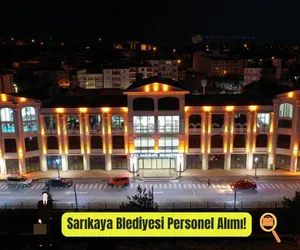 Yozgat Sarıkaya Belediyesi Personel Alımı 2025