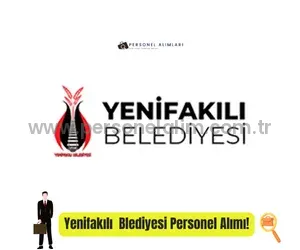 Yozgat Yenifakılı Belediyesi Personel Alımı 2025