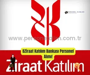 Ziraat Katılım Bankası A.Ş. Personel Alımı 2025