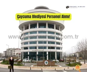 Zonguldak Çaycuma Belediyesi Personel Alımı 2025