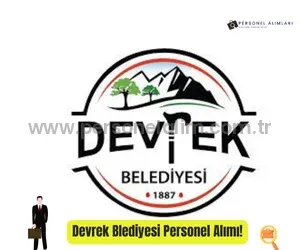 Zonguldak Devrek Belediyesi Personel Alımı 2025