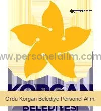 Ordu Korgan Belediyesi Personel Alımı 2025