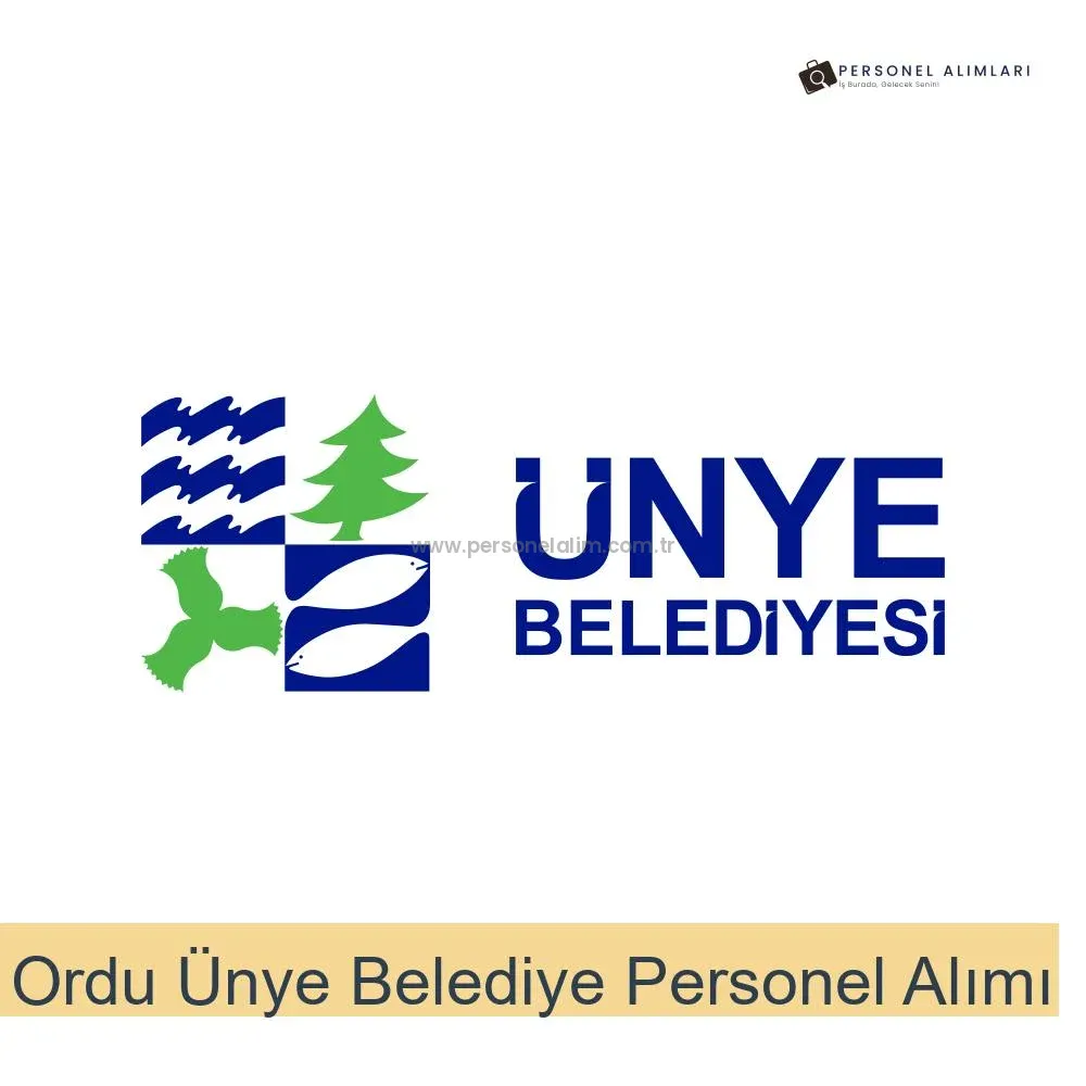 Ordu Ünye Belediyesi Personel Alımı 2025