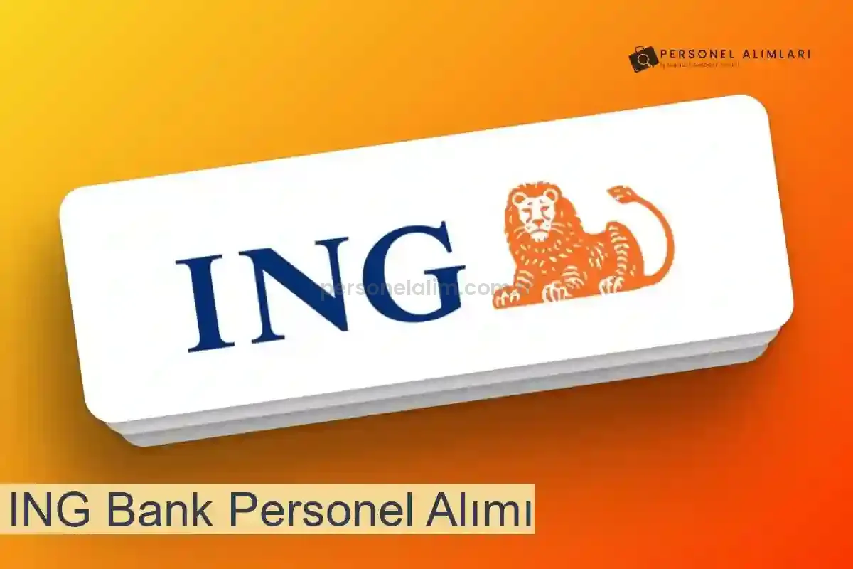 ING Bank Personel Alımı 2025