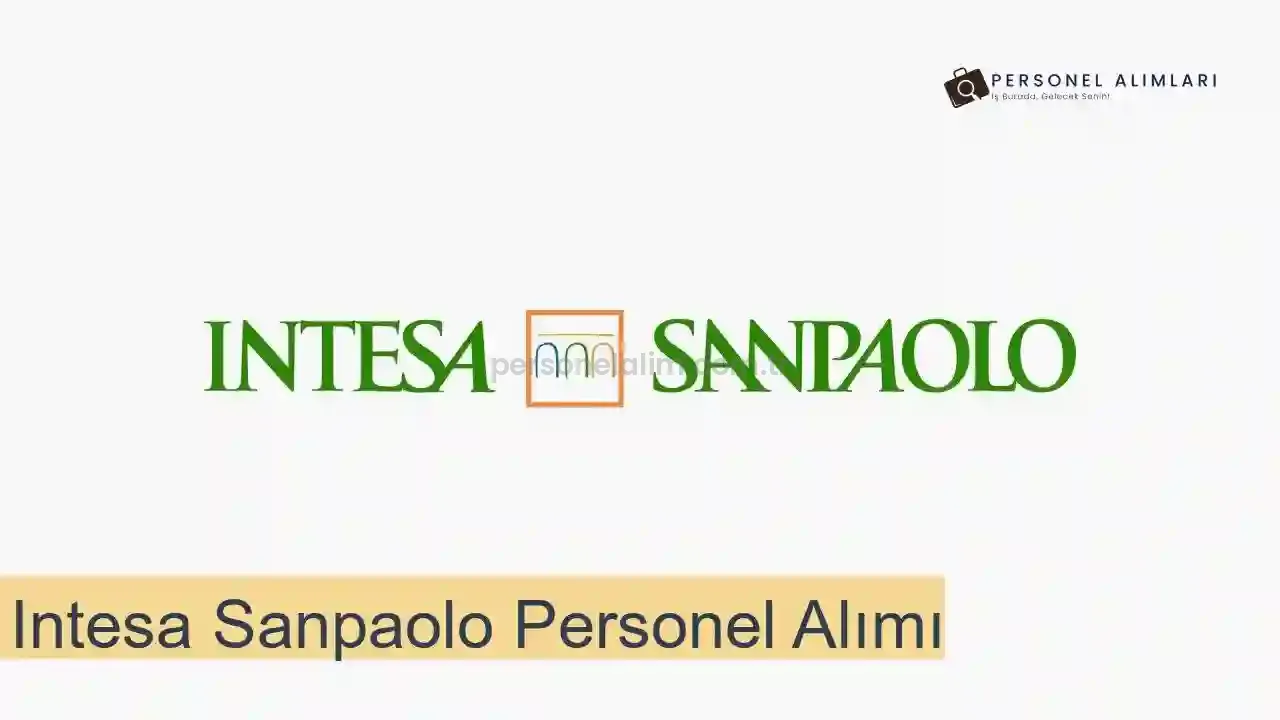 Intesa Sanpaolo Personel Alımı 2025